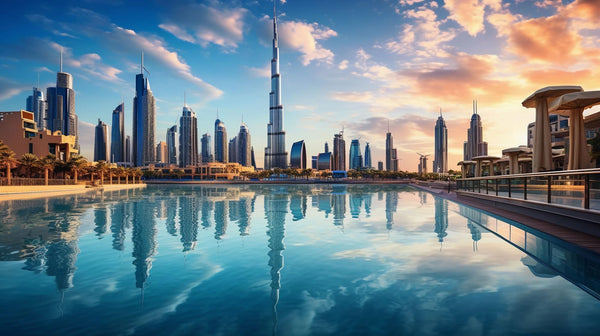 AI-genereret billede af Dubais skyline