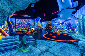 Selvlysende minigolf