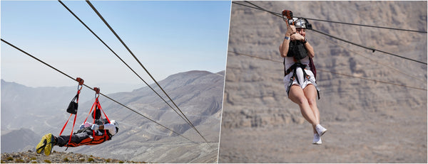 Jebel Jais zipline Verdens længste zipline-oplevelse fra Dubai