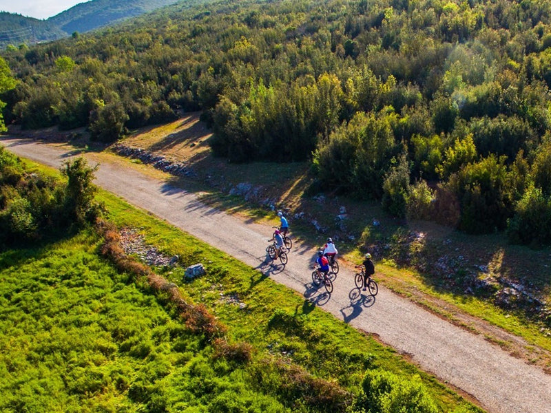 Тур на горном велосипеде MTB в Каше с обедом и трансфером