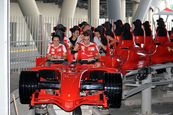 Rollar Coaster at Ferrari World