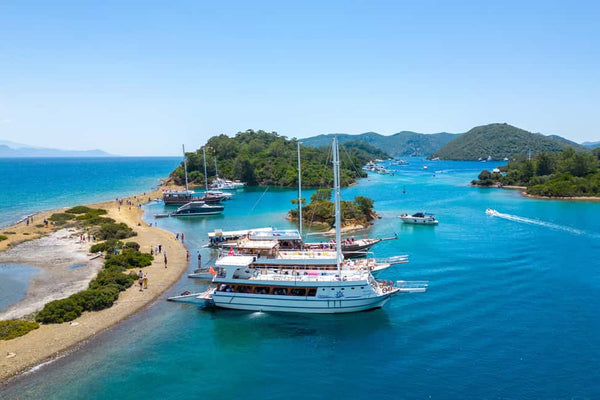 Fethiye 12 Islands Boat Tour with Lunch & Roundtrip Transfer