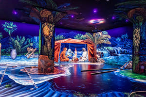 3D Blacklight Minigolf