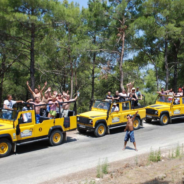 Kemer Jeep Safari with Off-Road, Lunch & Transfer