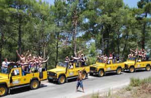 Kemer Jeep Safari with Off-Road, Lunch & Transfer