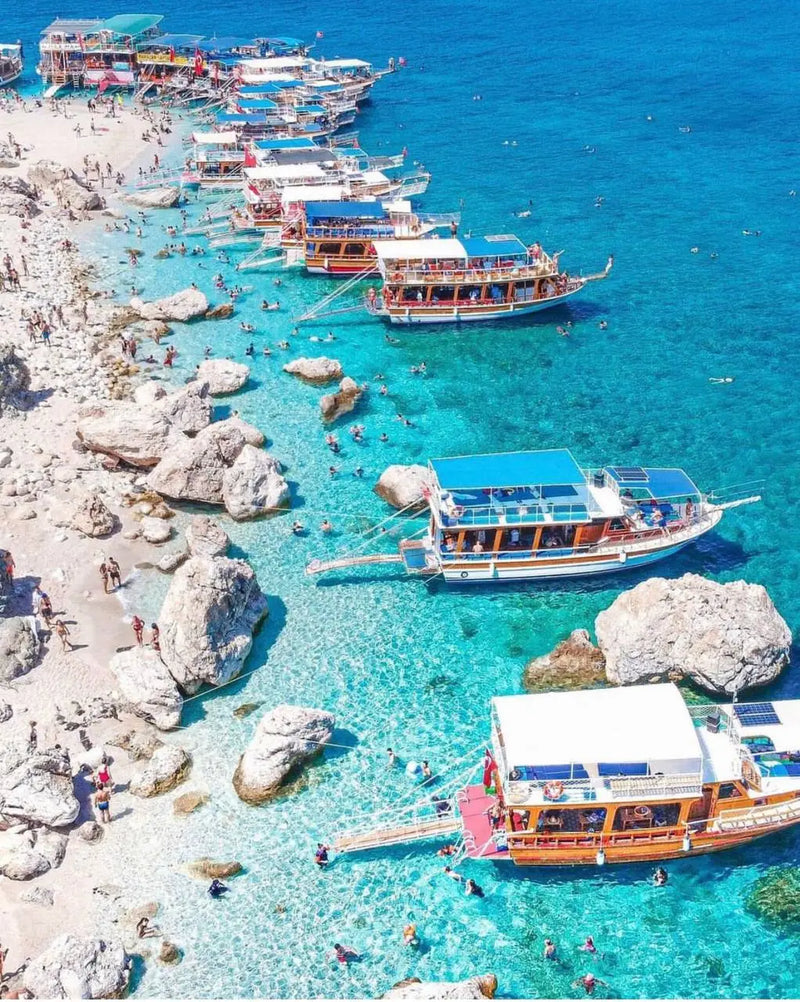 Antalya Suluada Daily Boat Tour in Turkish Maldives - Tripventura