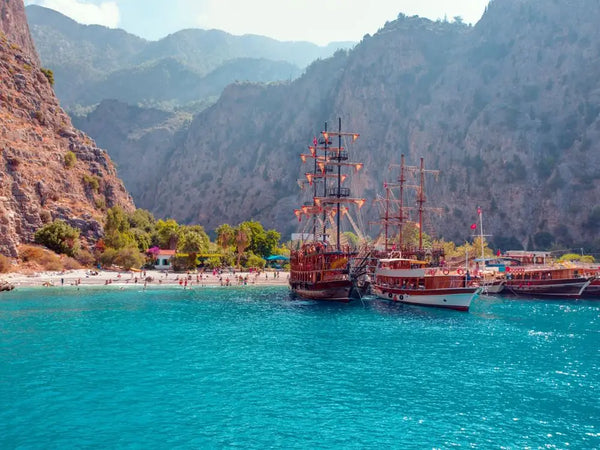 Fethiye Pirate Boat Tour The Bays Around Oludeniz - Tripventura