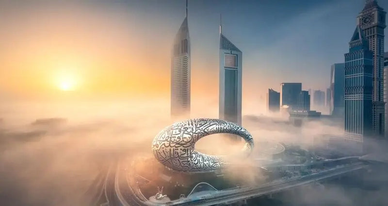 iconic Museum of the Future in Dubai,