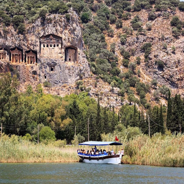 Fethiye Dalyan Cruise, Turtle Beach & Mud Baths with Lunch & Roundtrip Transfer