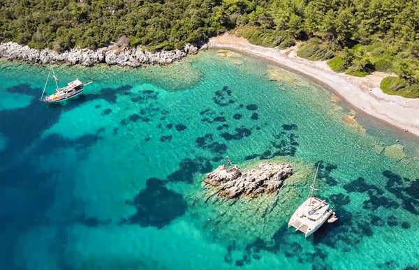 Bodrum Pirate Boat Tour with Open Lunch Buffet