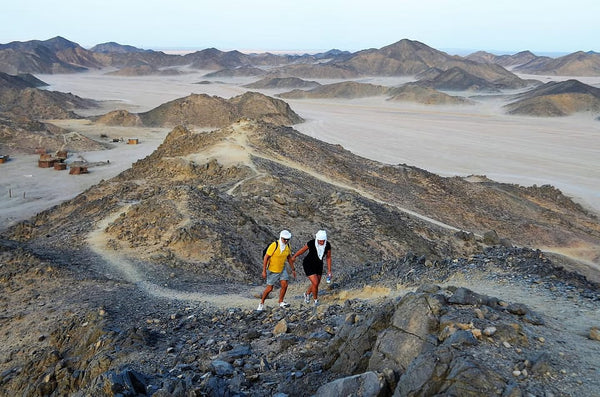 Hurghada 4x4 Jeep ørkensafari med beduinlandsby, grill og show