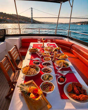 Istanbul: Bosphorus Yacht Cruise with Turkish Breakfast - photo 3