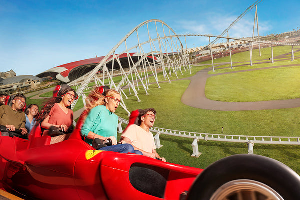 Rollar Coaster at Ferrari World