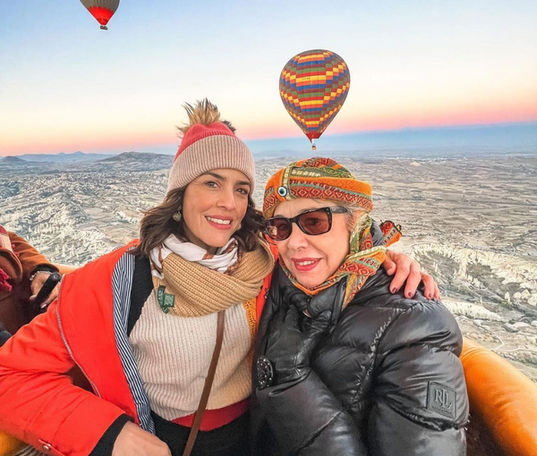 Luftballonflyvning i Kappadokien i Soğanlı-dalen