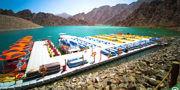 Hatta Dam in Dubai, United Arab Emirates