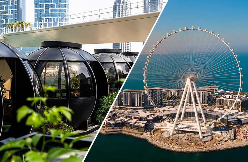 world's tallest observation wheel, located on Bluewaters Island in Dubai, United Arab Emirates