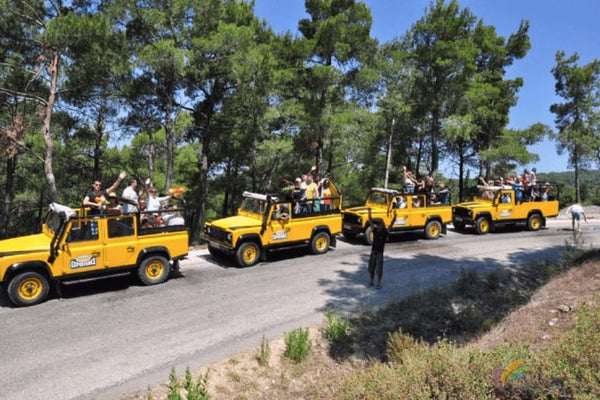 Kemer River Rafting & Jeep Safari Combo Tour with Dinner & Transfer