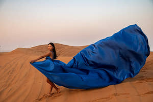 Flying Dress Photoshoot
