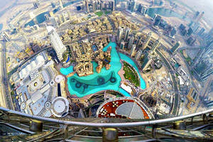 Dubai Burj Khalifa at the Top 124th and 125th Floor