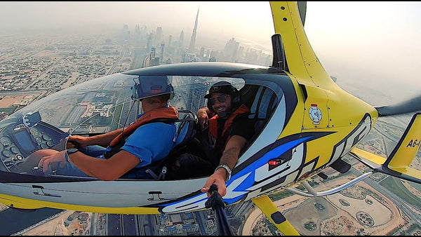 Dubai Privat Gyrocopter Flyvning 20 Minutters Tur