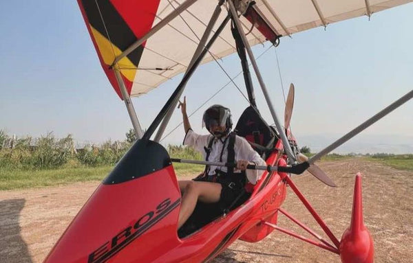 Aktivitet med ultralette flyveture i Kappadokien