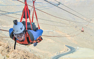 Jebel Jais zipline — verdens længste ziplineoplevelse fra Dubai