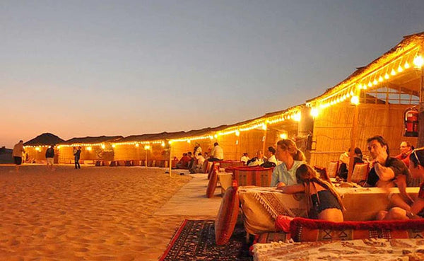 People at Liwa Overnight Desert Safari