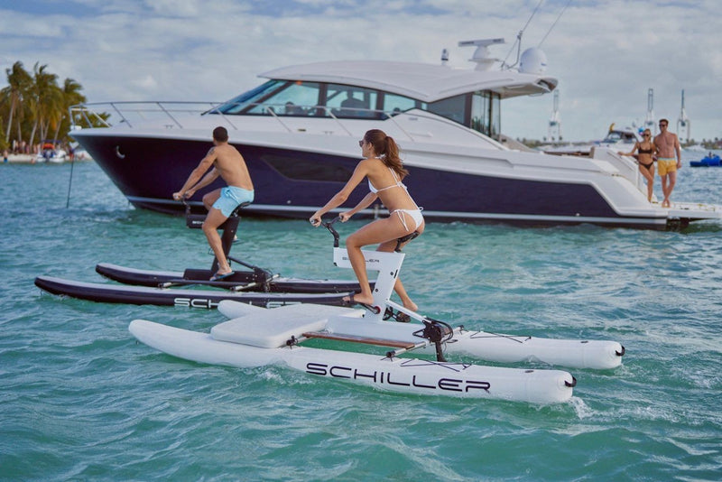 People riding Sea Bike