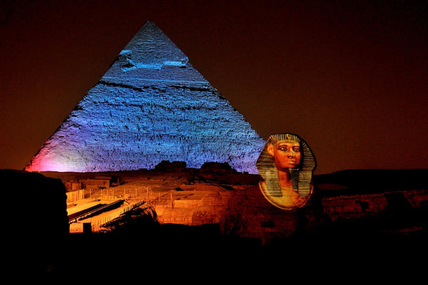 Cairo Giza Pyramids Sound & Light Show with Private Transfer