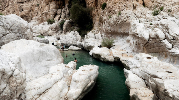 Ganztägige Wadi Bani Khalid und Wahiba Sands Wüstensafari ab Muscat