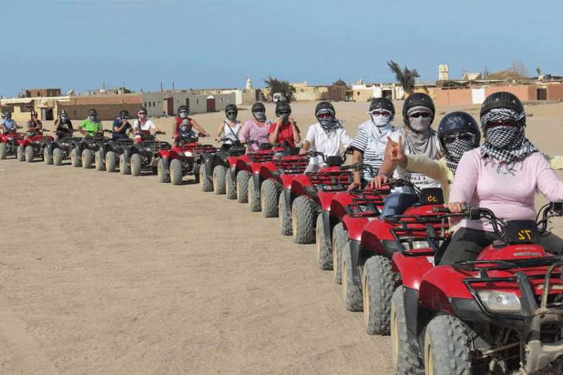 Hurghada Quad-Bike-Safari mit Hin- und Rücktransfer