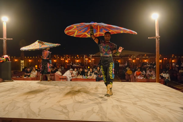 Dubai Desert Safari Standard Camp med privat firehjulstrækker