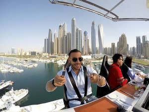 Middag eller frokost i The Sky i Dubai