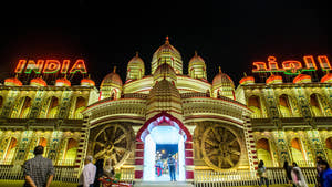 Indiens pavillon i Global Village i Dubai