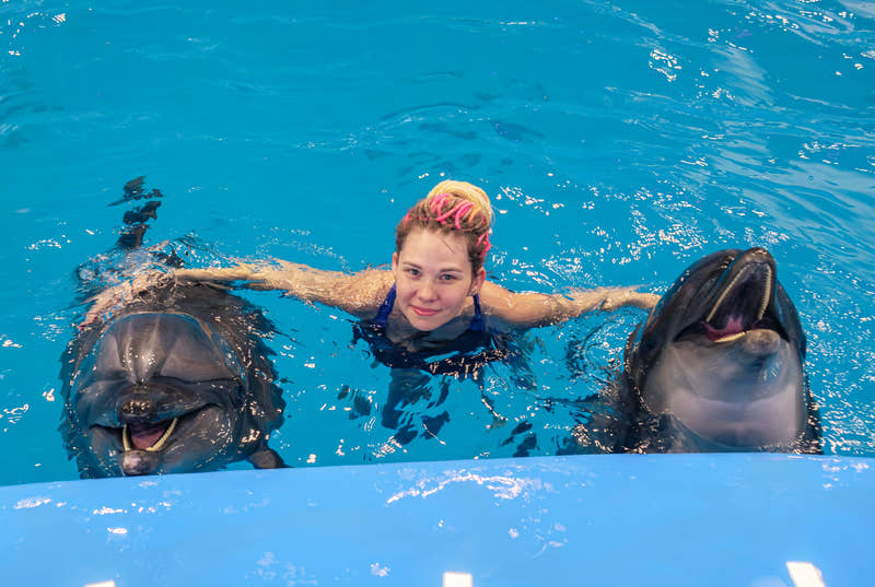 Side – Schwimmen mit Delfinen unter Anleitung erfahrener Trainer