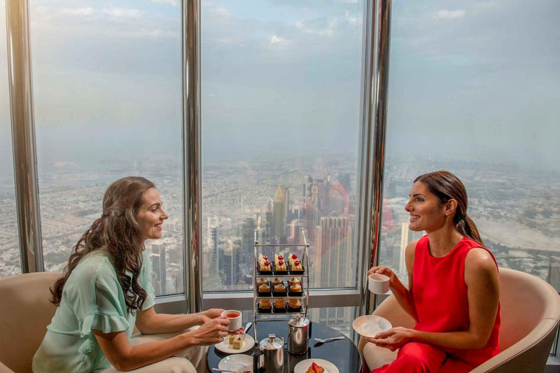 Burj Khalifa at the Top of 124th + 125th Floor Tickets + Roof Top Meal
