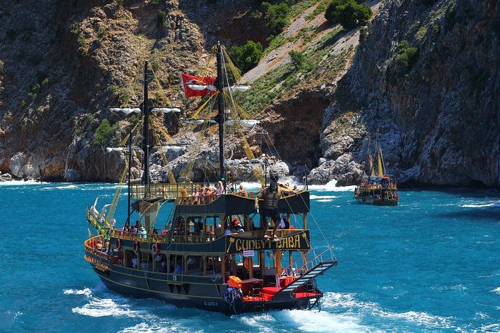 the Alanya Pirate Boat Tour stands out as a must-try experience for visitors seeking adventure