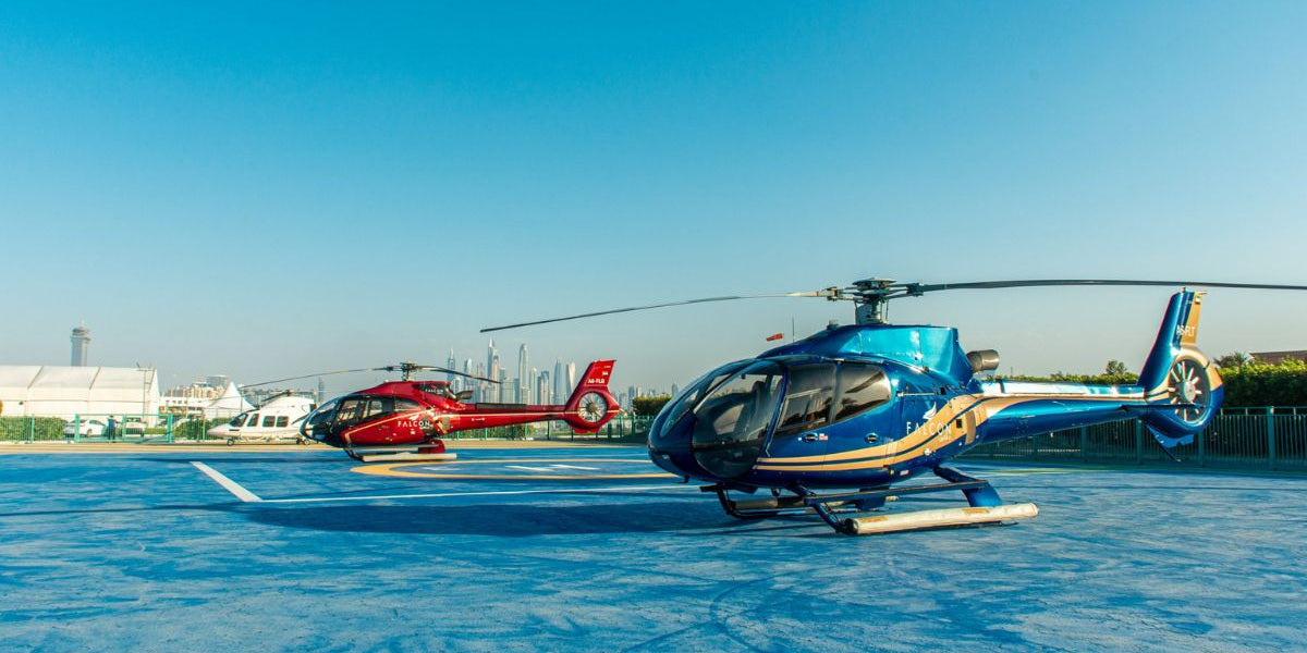 Dubai Helicopter Ride with Crypto