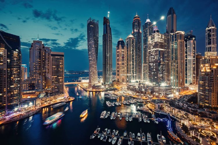 Aktivitäten in der Dubai Marina