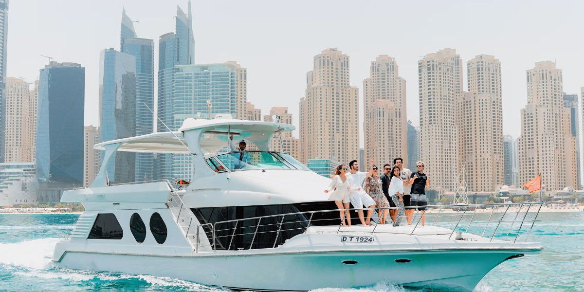 How to Book a Dubai Marina Yacht Tour with Crypto