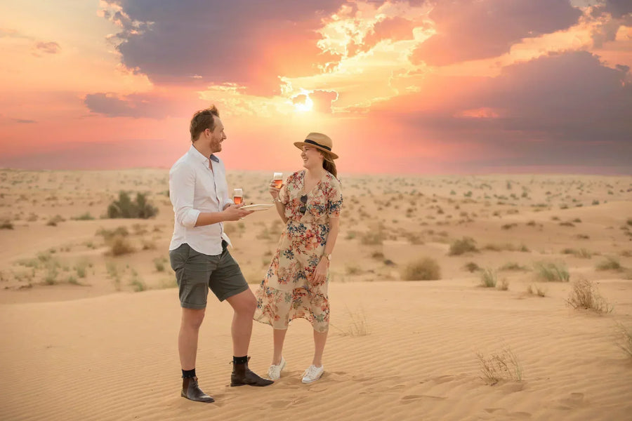 Sonnenuntergangsfotografie bei Dubai Desert Safaris: Pakete, beste Fotospots und Tipps
