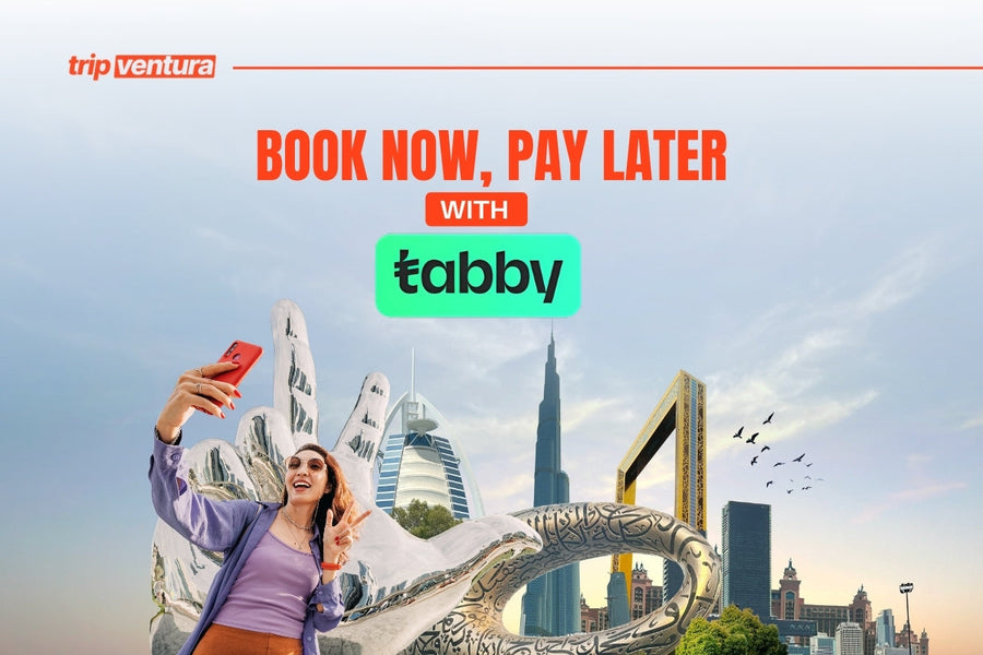 Buchen Sie Dubai-Erlebnisse noch heute – bezahlen Sie in 4 einfachen Schritten mit Tabby