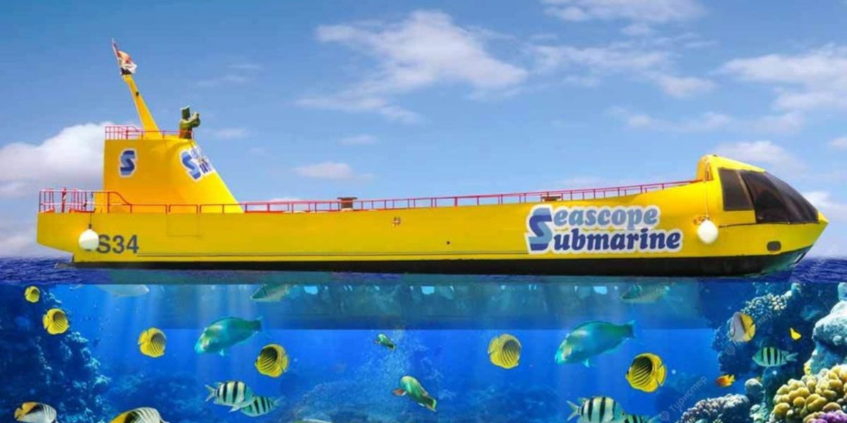 Sharm El Sheikh Submarine Tour: SeaScope Semi-Submarine Ride