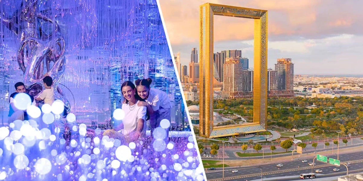 Dubai Frame vs AYA Universe: Traditional Views or Immersive Art Experience?