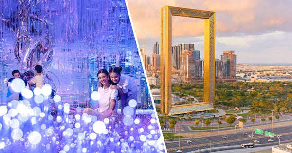 Dubai Frame vs AYA Universe: Traditional Views or Immersive Art Experience?