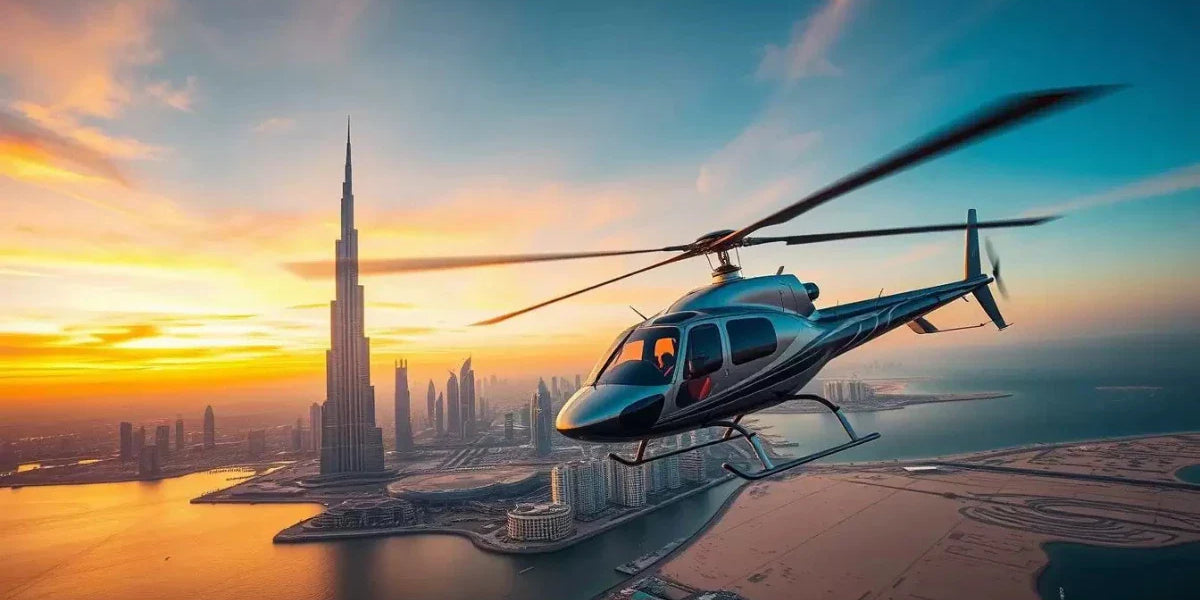 Sunrise vs Sunset Helicopter Tours Dubai: Best Time for Aerial Photography
