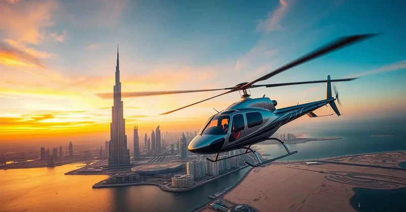 Sunrise vs Sunset Helicopter Tours Dubai: Best Time for Aerial Photography