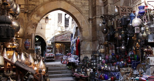 Traveling around Khan el-Khalili: Cairo Bazaar