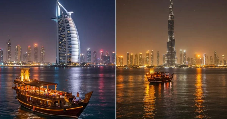 Dubai Dhow Cruise: Marina vs Creek – Welche Dinner-Kreuzfahrt solltest du buchen?