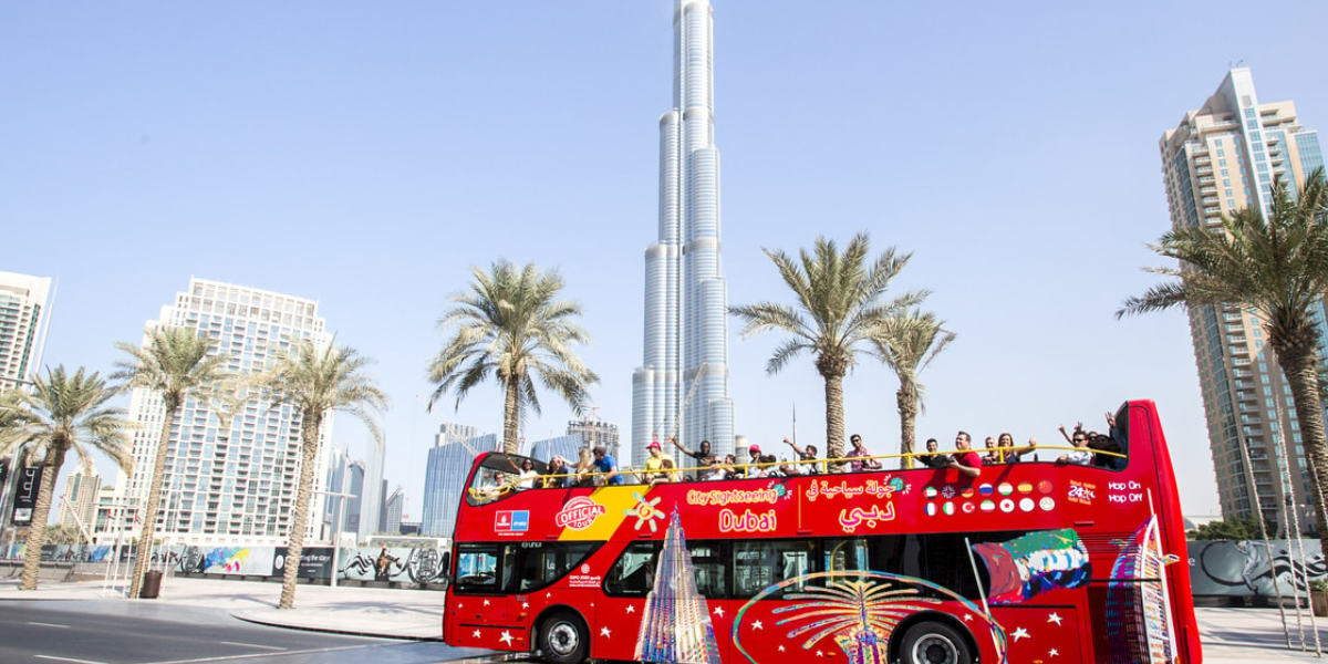 How long is the Dubai Big Bus City tour?